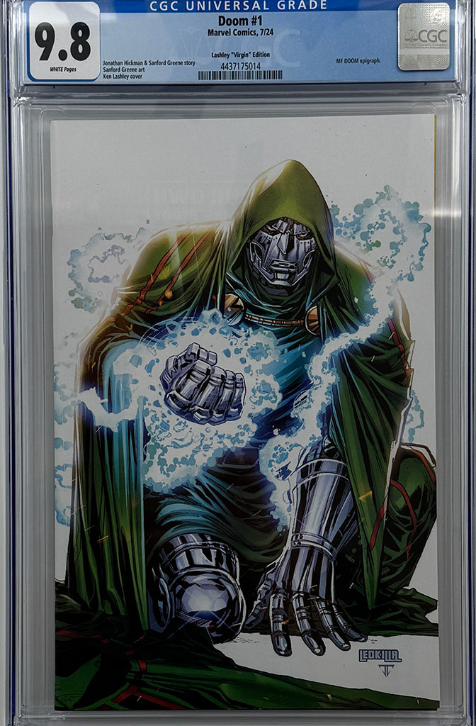 Doom #1 | Ken Lashley Limited Edition Exclusive Virgin Variant | CGC 9.8