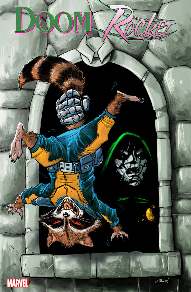 DOCTOR DOOM & ROCKET RACCOON #1 | ARIO ANINDITO WINDOWSHADES VARIANT