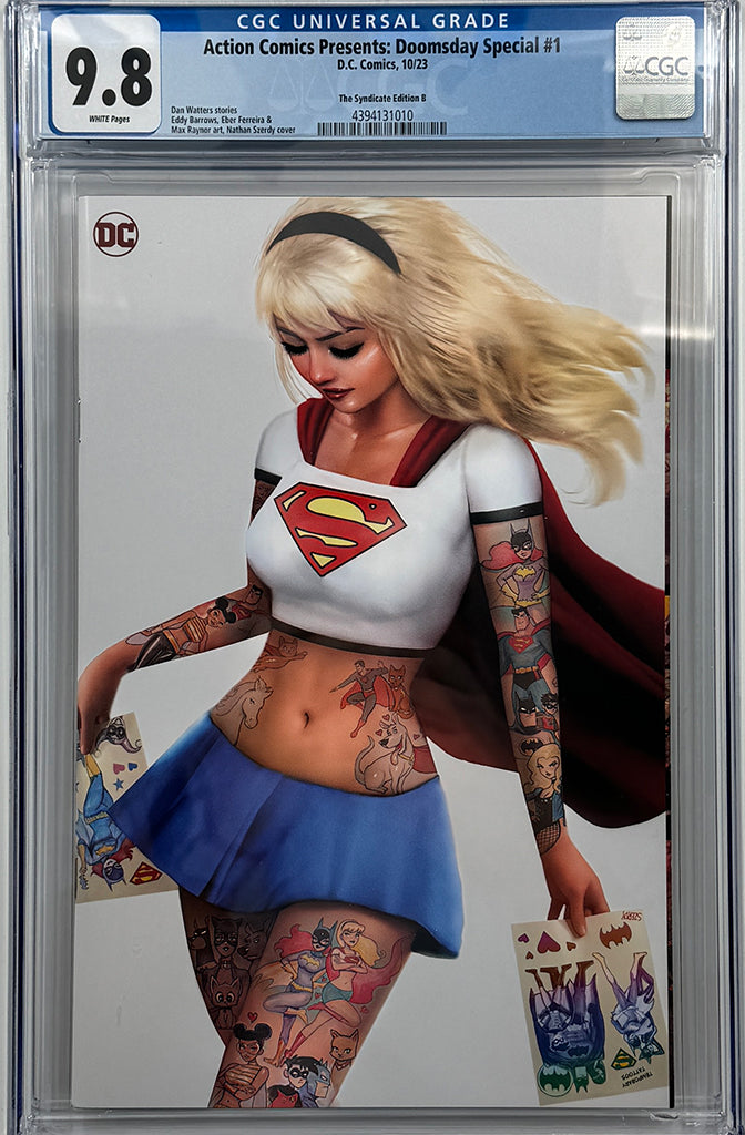 Action Comics Presents: Doomsday Special #1 | Szerdy Tattoo Variant Cover B | CGC 9.8