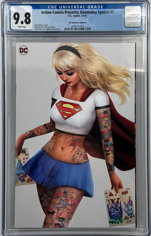 Action Comics Presents: Doomsday Special #1 | Szerdy Tattoo Variant Cover B | CGC 9.8