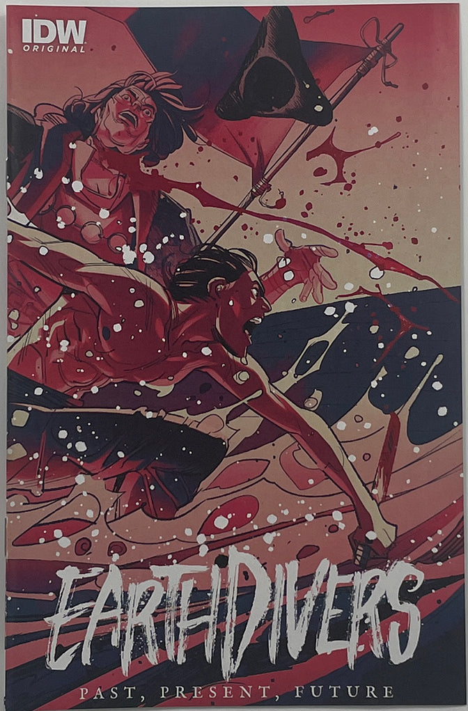 EARTHDIVERS PAST PRESENT FUTURE ASHCAN | IDW