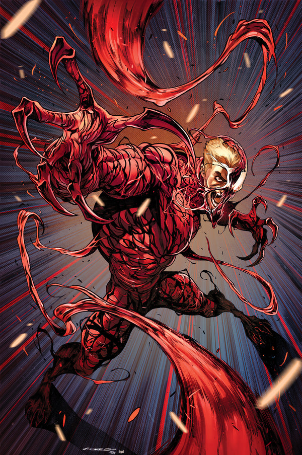 EDDIE BROCK: CARNAGE #1 | IBAN COELLO 1:100 RATIO VIRGIN VARIANT | PREORDER