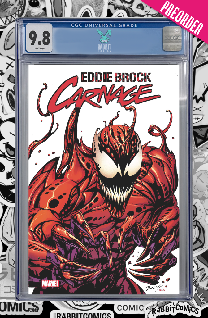 EDDIE BROCK: CARNAGE #1 | MARK BAGLEY FOIL VARIANT | CGC 9.8