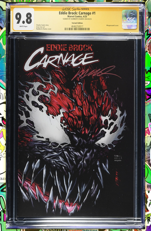 EDDIE BROCK: CARNAGE #1 | RAMOS VARIANT | CGC SS 9.8