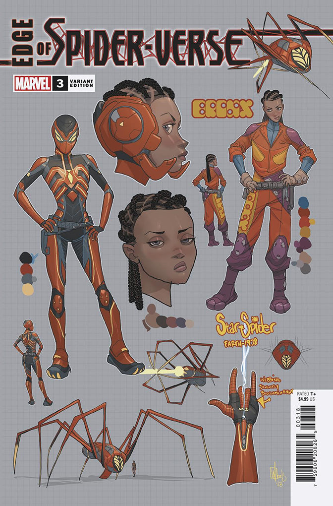 EDGE OF SPIDER-VERSE #3 | PETE WOODS DESIGN 1:10 RATIO VARIANT