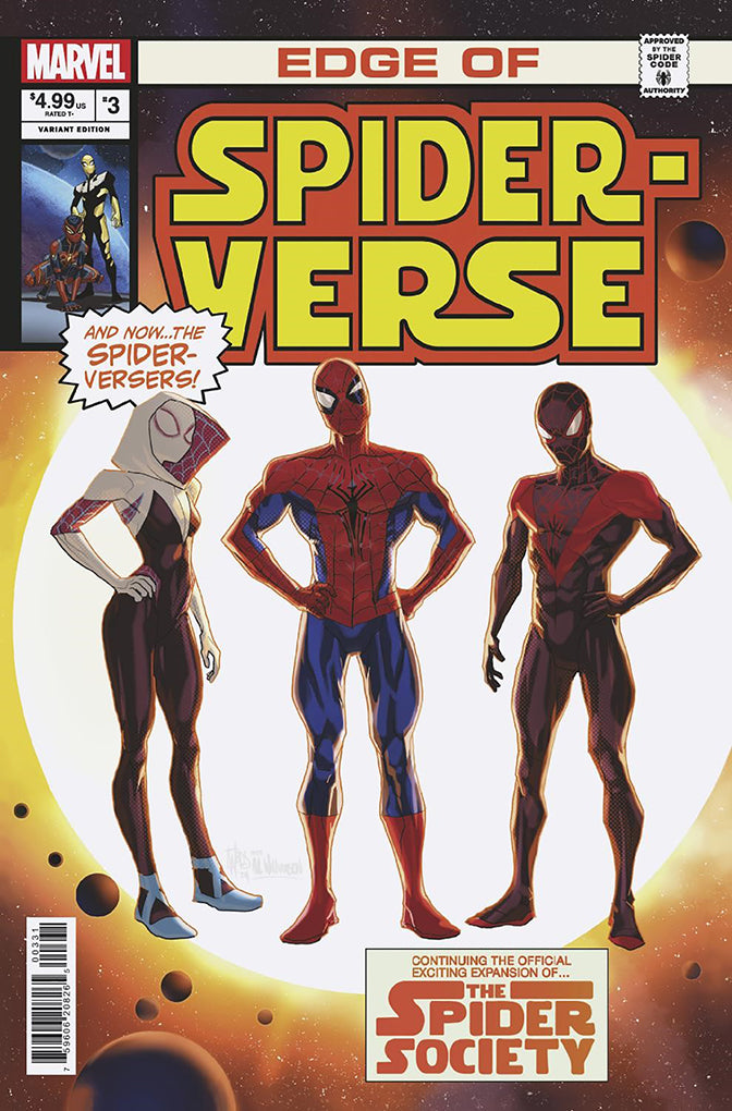 EDGE OF SPIDER-VERSE #3 | PETE WOODS HOMAGE VARIANT