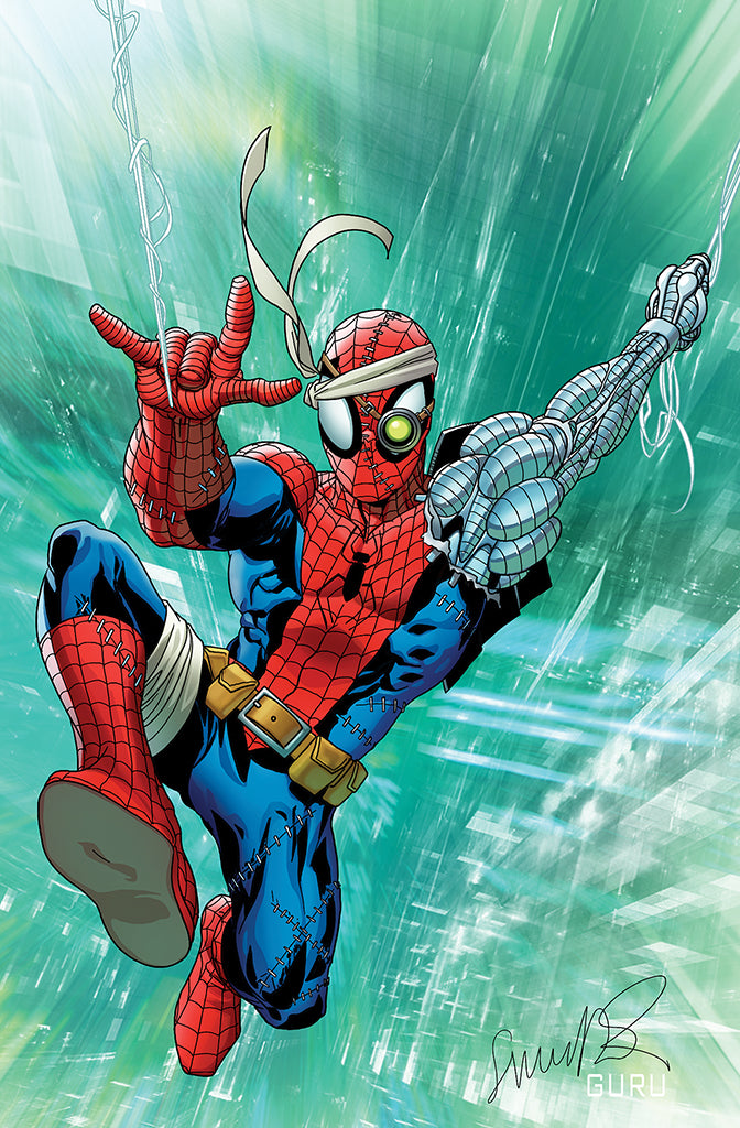 EDGE OF SPIDER-VERSE #2 | LARROCA CYBORG SPIDER-MAN VIRGIN 1:50 RATIO VARIANT