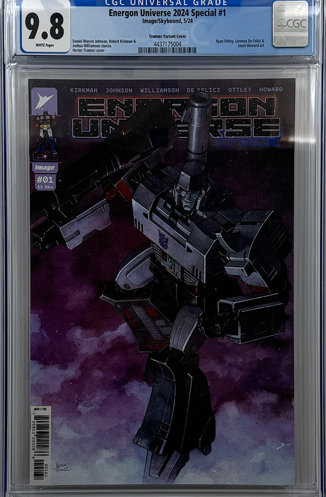 ENERGON UNIVERSE #1 | TRUNNEC EXCLUSVIE VARIANT | CGC 9.8