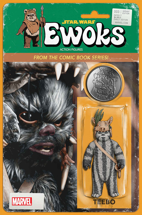 STAR WARS: EWOKS #3 | JOHN TYLER CHRISTOPHER ACTION FIGURE VARIANT | PREORDER