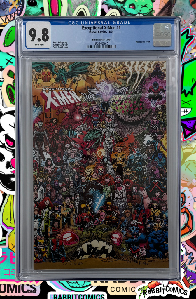 EXCEPTIONAL X-MEN #1 | SCOTT KOBLISH WRAPAROUND CONNECTING VARIANT | CGC 9.8
