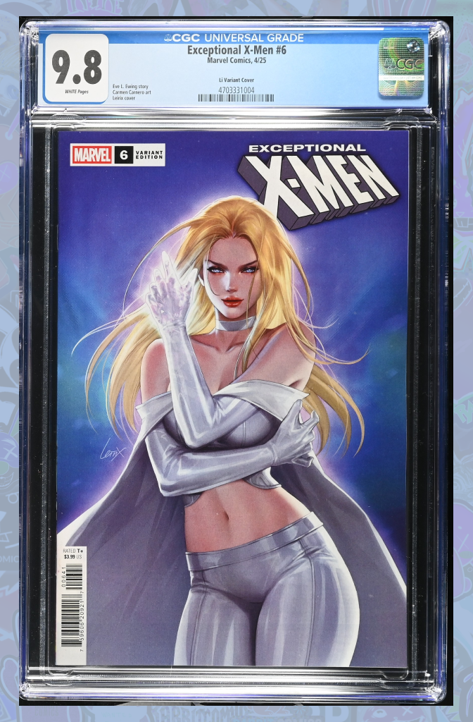 Exceptional X-Men #6 | Leirix Emma Frost Variant | CGC 9.8