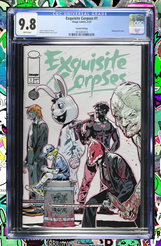 Exquisite Corpses #1 | 2nd Print Cover A Michael Walsh | CGC 9.8