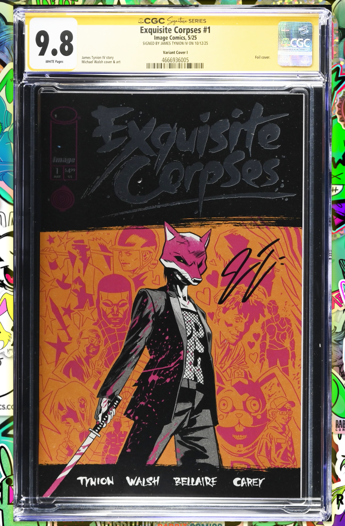 Exquisite Corpses #1 | CVR I Foil One Per Store Variant | CGC SS 9.8