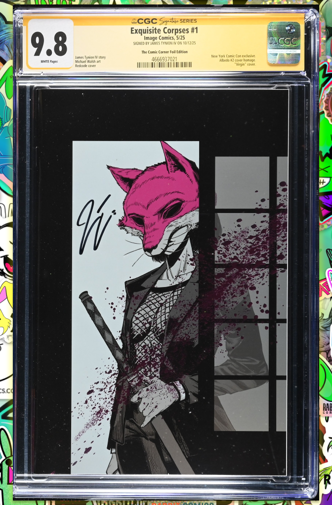 Exquisite Corpses #1 | Red Code NYCC Foil Variant | CGC SS 9.8