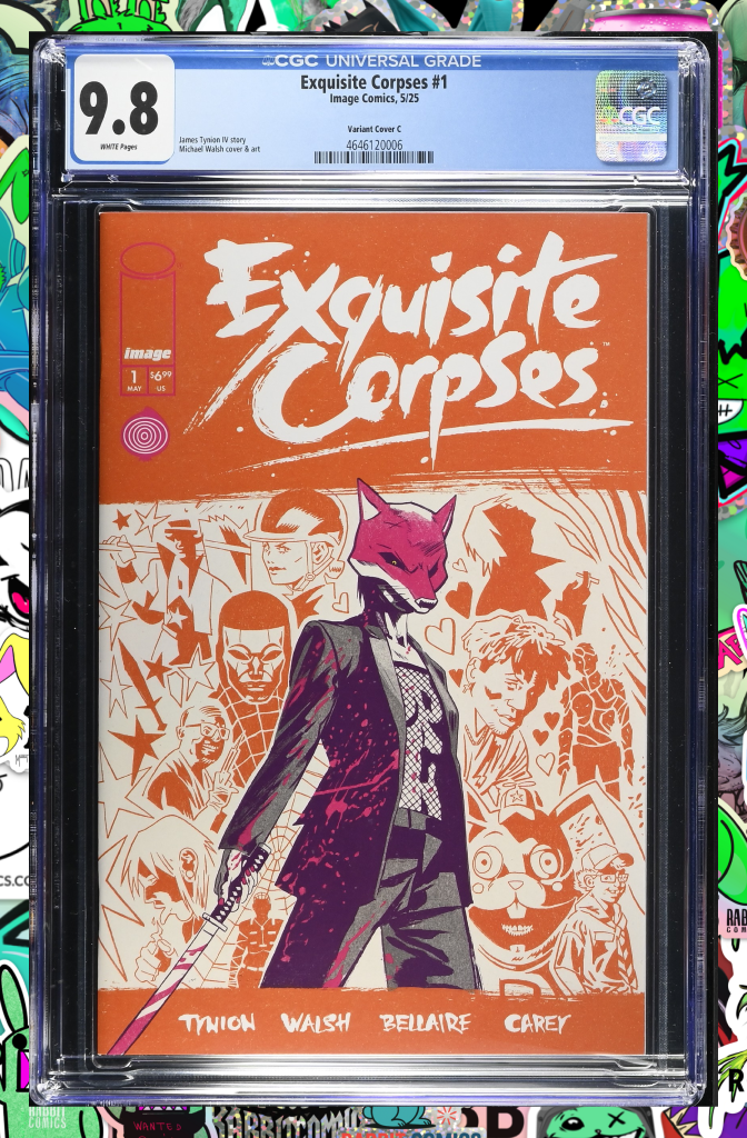 Exquisite Corpses #1 | Cover C Michael Walsh Polybagged Variant | CGC 9.8