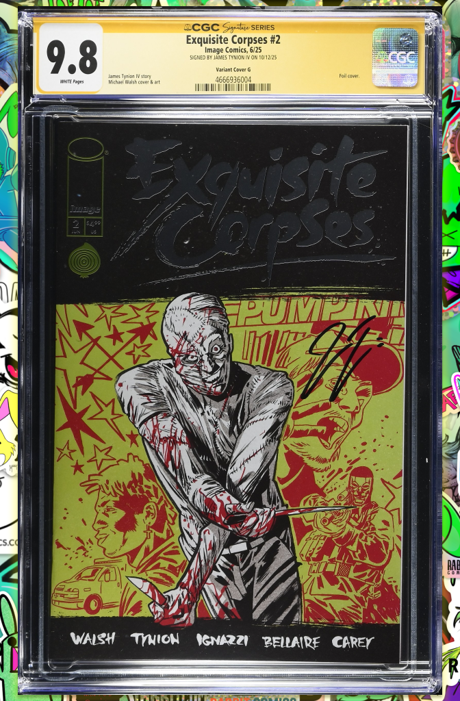 Exquisite Corpses #2 | CVR G Foil One Per Store Variant | CGC SS 9.8