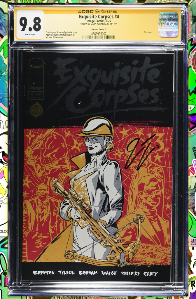 Exquisite Corpses #4 | CVR G Foil One Per Store Variant | CGC SS 9.8