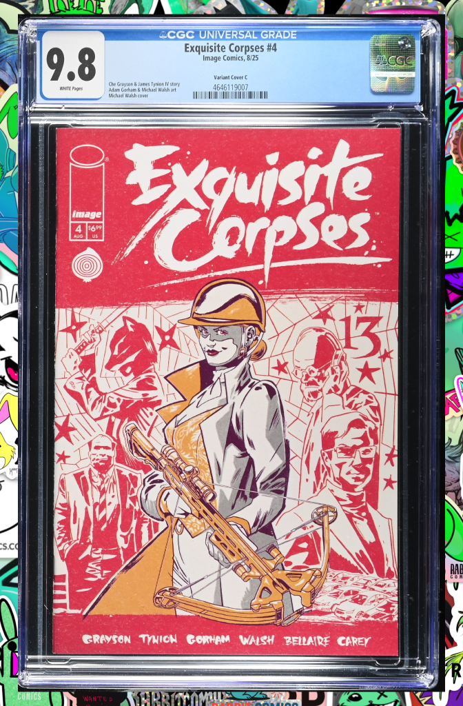 Exquisite Corpses #4 Cover C Michael Walsh Polybagged Variant | CGC 9.8