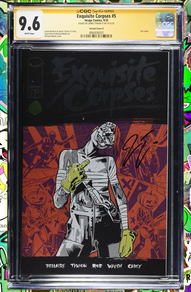 Exquisite Corpses #5 | CVR G Foil One Per Store Variant | CGC SS 9.6