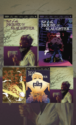 Fall of the House of Slaughter #4  | CVR A, B, C, J & FOC | 5 Book Bundle