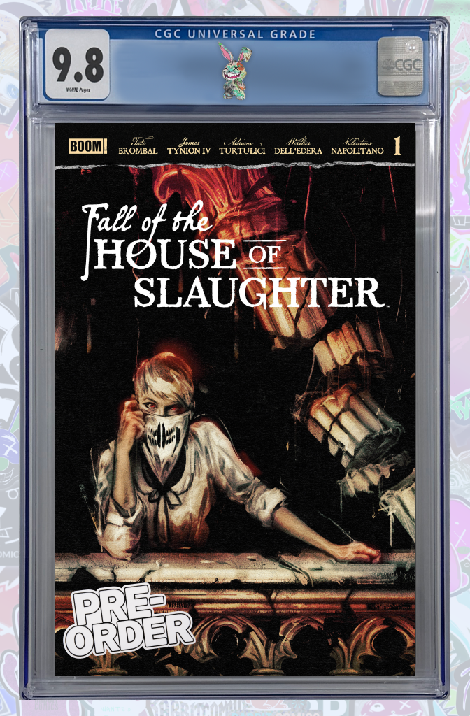 Fall Of The House Of Slaughter #1 A Main (Dressed, Connelly) | CGC 9.8 | PREORDER