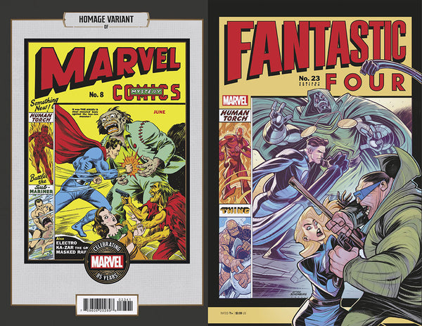 FANTASTIC FOUR #23 | ELIZABETH TORQUE MARVEL 85TH ANNIVERSARY HOMAGE VARIANT