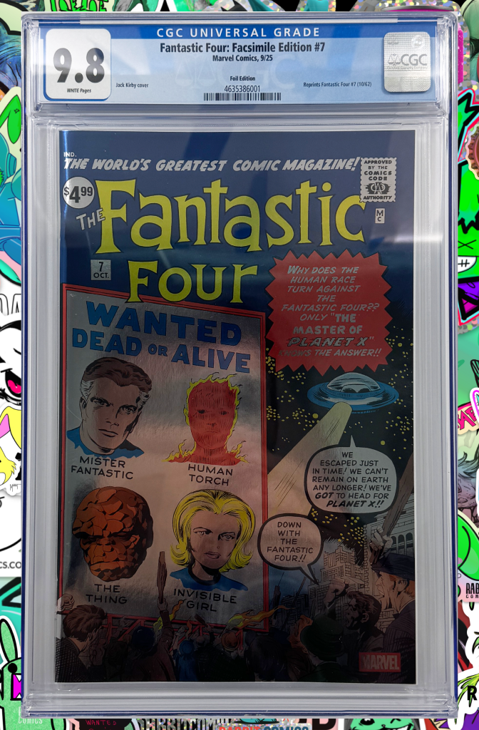 Fantastic Four #7 | Facsimile Edition Foil Variant | CGC 9.8