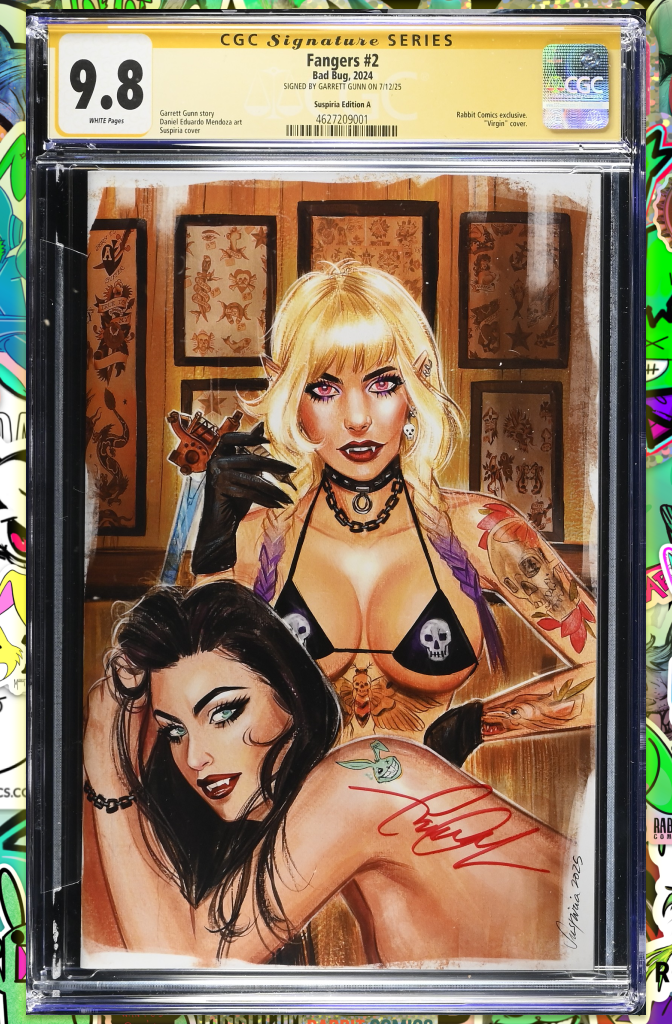 Fangers #2 | Suspiria C2E2 Variant | Signed by Garrett Gunn | CGC SS 9.8