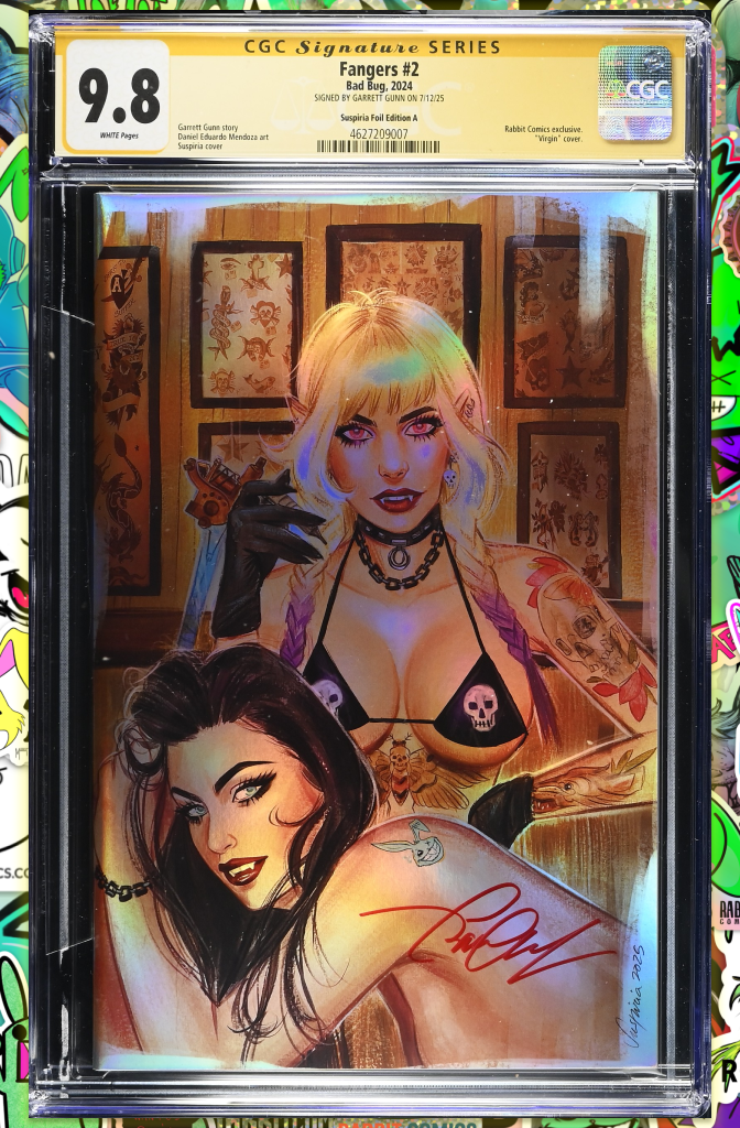 Fangers #2 | Suspiria C2E2 Foil Variant | Signed by Garrett Gunn | CGC SS 9.8