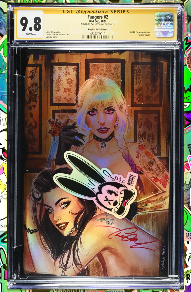Fangers #2 | Suspiria C2E2 Spicy Foil Variant | Signed by Garrett Gunn | CGC SS 9.8