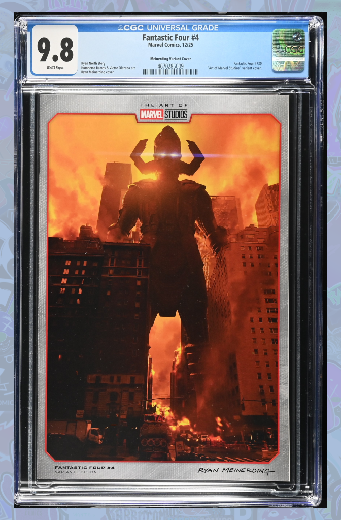 Fantastic Four #4 Ryan Meinerding Marvel Studios Variant | CGC 9.8