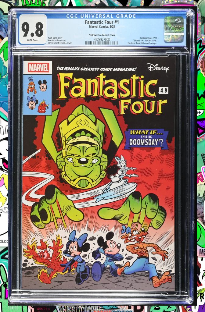 Fantastic Four #1 | Pastrovicchio Disney What If? Fantastic Four Homage Variant | CGC 9.8