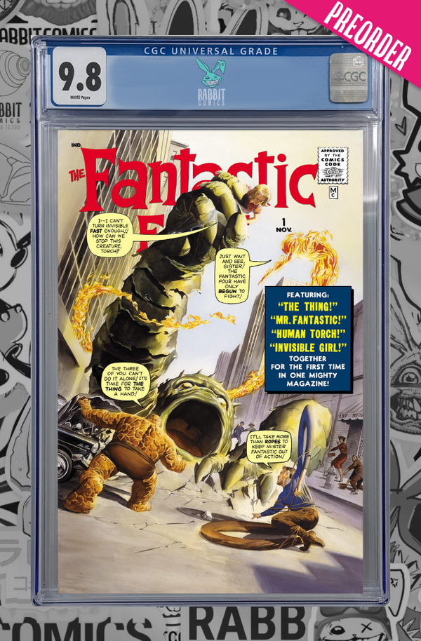 FANTASTIC FOUR #1 | FACSIMILE EDITION ALEX ROSS VARIANT | CGC 9.8 | PREORDER