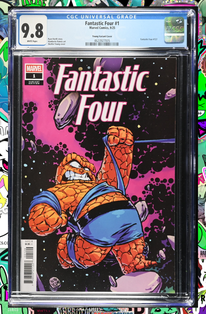Fantastic Four #1 | Skottie Young 5-Part Connecting Variant | CGC 9.8