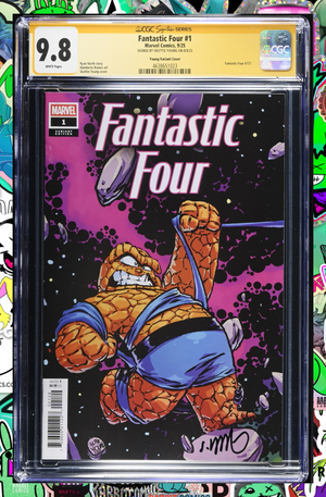 Fantastic Four #1 | Skottie Young Variant | Signed By Skottie | CGC SS 9.8