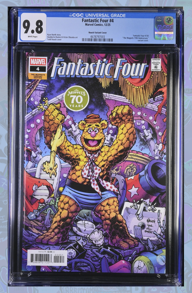 Fantastic Four #4 Todd Nauck Muppets Variant | CGC 9.8