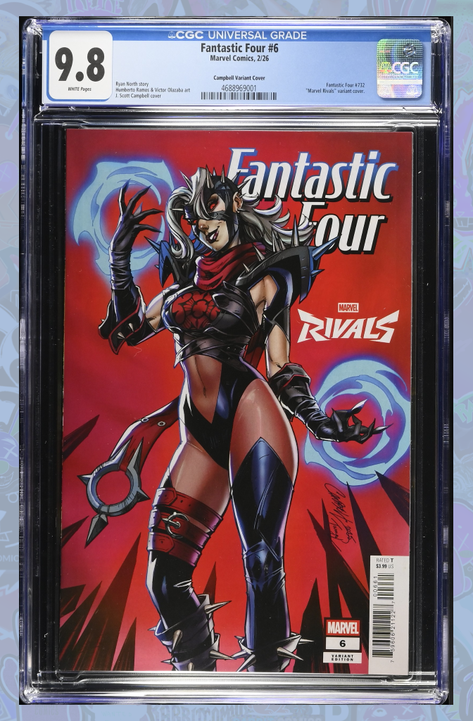 Fantastic Four #6 J. Scott Campbell Variant | CGC 9.8