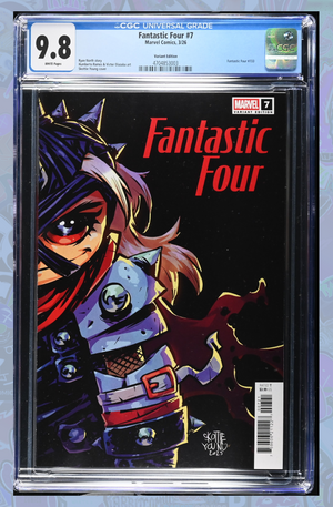 Fantastic Four #7 Skottie Young Variant | CGC 9.8