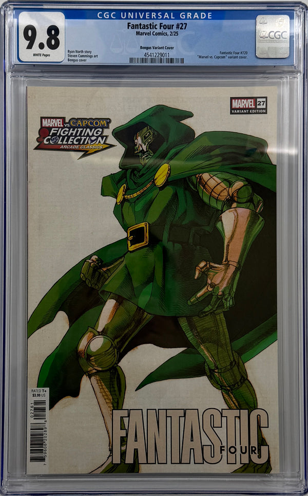 FANTASTIC FOUR #27 | BENGUS MARVEL VS CAPCOM VARIANT | CGC 9.8 | PREORDER