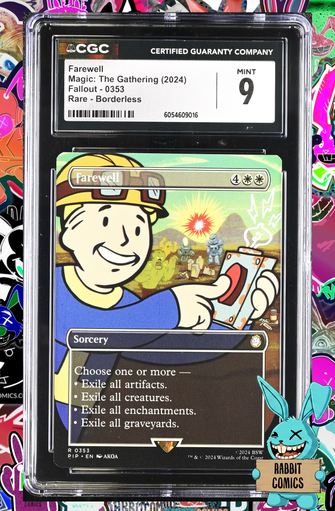 MTG - Secret Lair - Fallout | Farewell | 0353 Rare | CGC 9