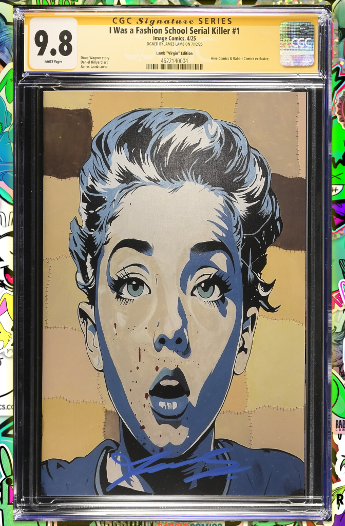 I Was A Fashion School Serial Killer #1 (Of 5) | Lamb Variant Cover | Rabbit Exclusive | CGC SS 9.8