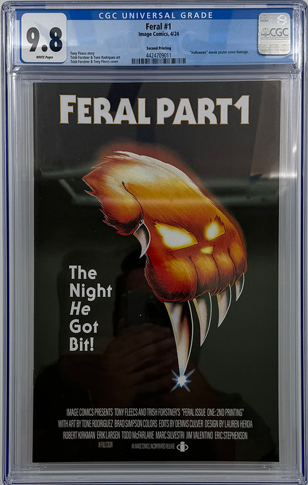 FERAL #1 | Second Printing | CGC 9.8