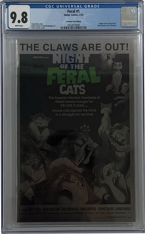 FERAL #1 | 1:100 FOIL "DAY OF THE DEAD" C2E2 EXCLUSIVE | CGC 9.8