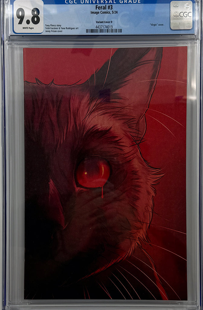 FERAL #3 | Jenny Frison 1:25 Ratio Variant | CGC 9.8