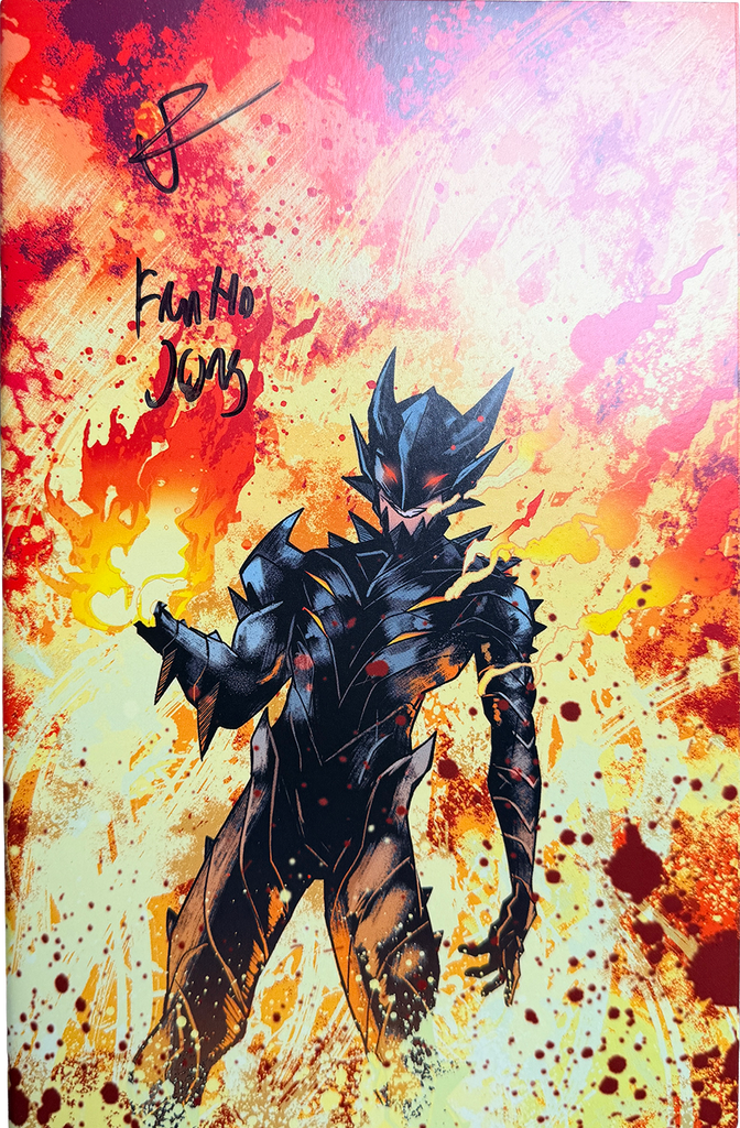 FIREBORN #1 CVR J INC 1:100 FRANKLIN JONAS & CURT PIRES SIGNED