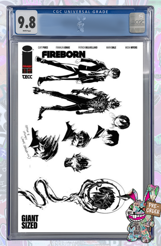 Fireborn #1 Cover F Inc 1:15 Patrick Mulholland Design Variant | CGC 9.8 | PREORDER