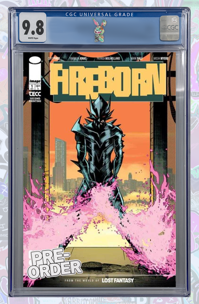 Fireborn #1 2nd Printing Cover B Mullholand Foil Absolute Batman Homage| CGC 9.8 PREORDER