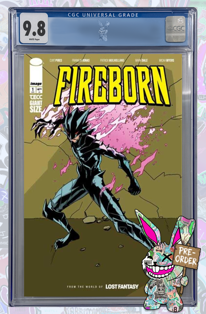 Fireborn #1 Cover B Patrick Mulholland Invincible Homage Variant | CGC 9.8 | PREORDER