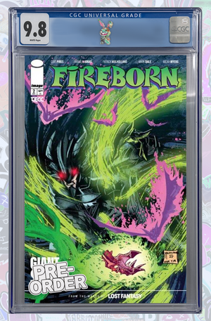 Fireborn #2 Cover B Patrick Mulholland Variant | CGC 9.8 | PREORDER