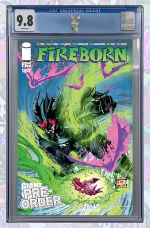 Fireborn #2 Cover G Patrick Mulholland Foil Variant | CGC 9.8 | PREORDER